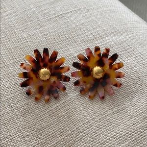 Lele sadoughi flower post earrings
